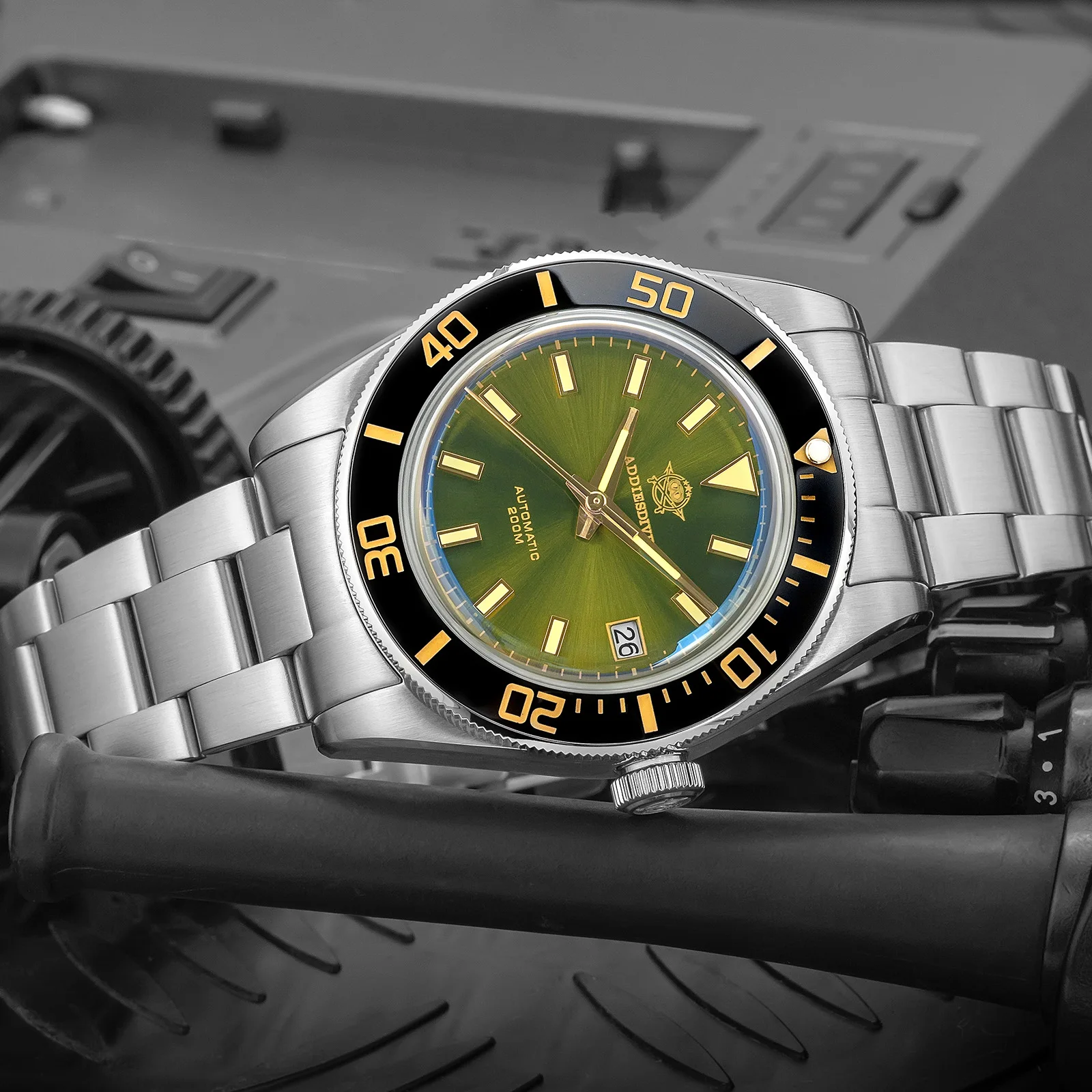 ADDIESDIVE Luxury Automatic Watch For Men Waterproof Dive Sapphire Glass Super Luminous Mechanical Mens Watches NEW reloj hombre
ADDIESDIVE Luxury Automatic Watch For Men Waterproof Dive Sapphire Glass Super Luminous Mechanical Mens Watches NEW reloj hombre