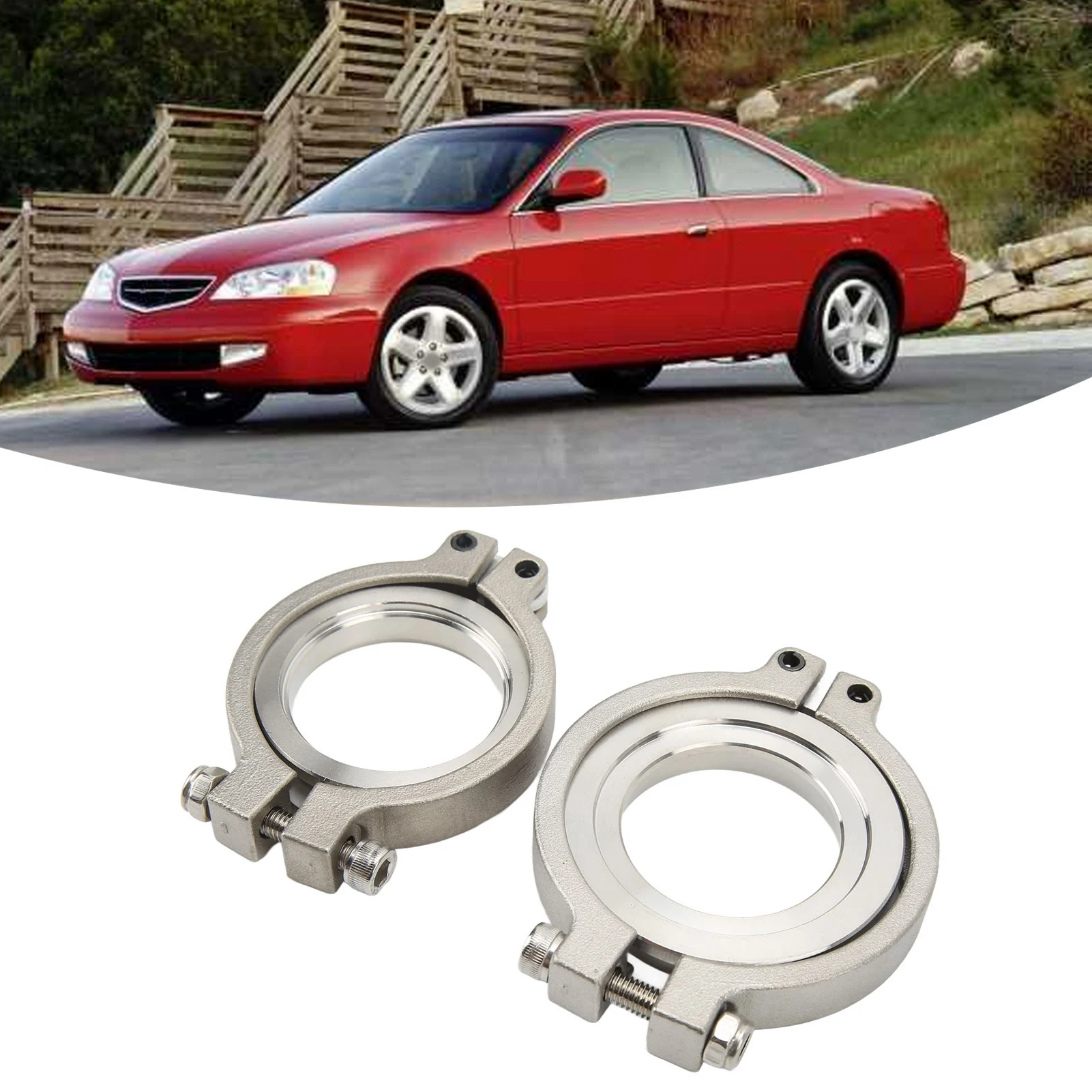 Wastegate V Band Clamp Set Stainless Steel Wastegate V Band Kit 44 Mm High Strength Wear Proof Heavy Duty for Car
Wastegate V Band Clamp Set Stainless Steel Wastegate V Band Kit 44 Mm High Strength Wear Proof Heavy Duty for Car