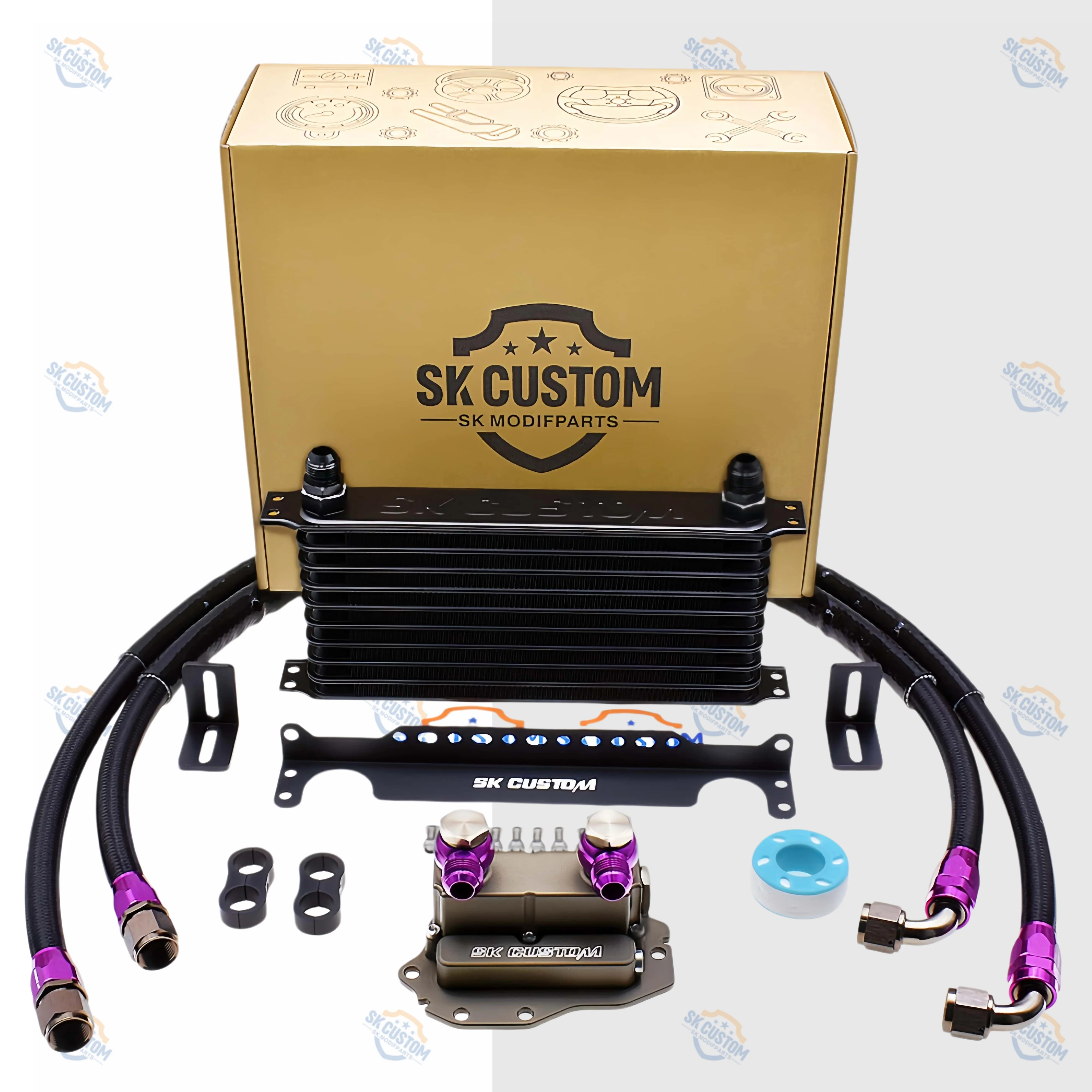 SK CUSTOM For BMW B46 B48 thermostatic engine oil cooling kit G20 G28 G38 G32 G42 G26 G23 X3 G08 X4 G02 X5 G05 X6 G06 Z4 G29
SK CUSTOM For BMW B46 B48 thermostatic engine oil cooling kit G20 G28 G38 G32 G42 G26 G23 X3 G08 X4 G02 X5 G05 X6 G06 Z4 G29