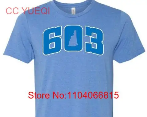 603 area code tee long or short sleeves
603 area code tee long or short sleeves