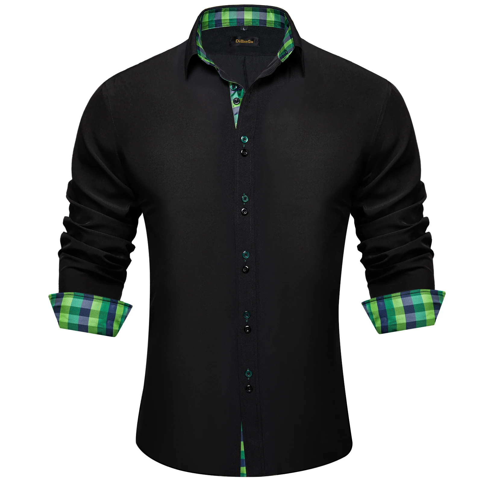 Sold Black Casual Cotton Polyester Dress Shirts for Men Long SLeeve Fashion Contrast Color Collar Slim Fit Shirt for Party
Sold Black Casual Cotton Polyester Dress Shirts for Men Long SLeeve Fashion Contrast Color Collar Slim Fit Shirt for Party