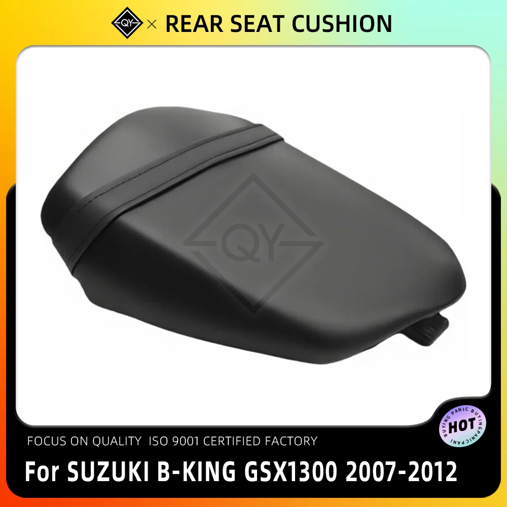 Motorcycle Black Rear Seat Cushion Pressure Relief Comfortable Passenger Pad For Suzuki B-King GSX1300 BK GSX1300BK 2007-2012
Motorcycle Black Rear Seat Cushion Pressure Relief Comfortable Passenger Pad For Suzuki B-King GSX1300 BK GSX1300BK 2007-2012