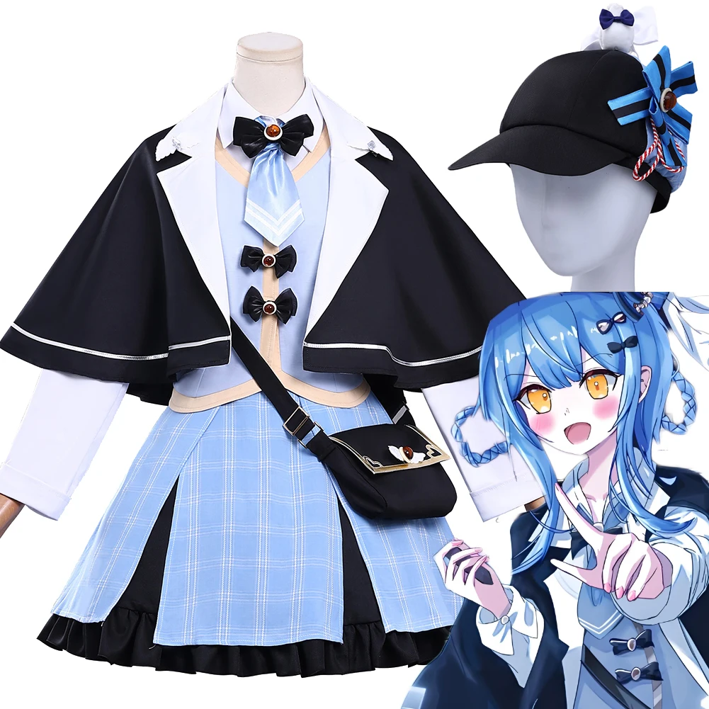 Game Witch Trial of Magical Girl Tachibana Sherry Cosplay Blue Dress Shawl Costume Suits Clothes Set Halloween Women Carnival
Game Witch Trial of Magical Girl Tachibana Sherry Cosplay Blue Dress Shawl Costume Suits Clothes Set Halloween Women Carnival