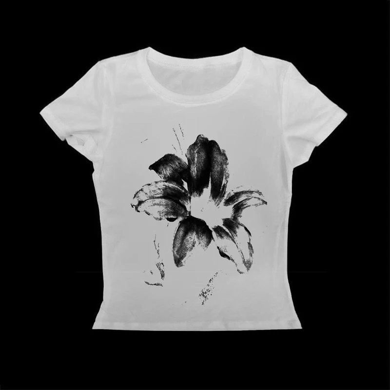 2025 summer new Y2k Slim Fit Print Tops Women Off Shoulder Short Sleeve Tee Shirt Vintage Fake Two Piece Halter Lace Up T-shirts
2025 summer new Y2k Slim Fit Print Tops Women Off Shoulder Short Sleeve Tee Shirt Vintage Fake Two Piece Halter Lace Up T-shirts