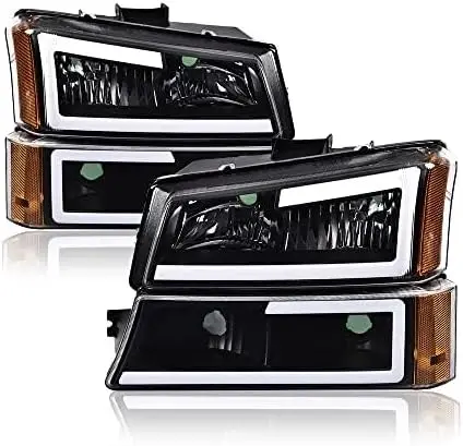 LED Headlights, Compatible with 03-06 Chevy Avalanche 1500 2500/Silverado 1500 2500 3500 1500HD 2500HD(Fit for Models without Fa
LED Headlights, Compatible with 03-06 Chevy Avalanche 1500 2500/Silverado 1500 2500 3500 1500HD 2500HD(Fit for Models without Fa