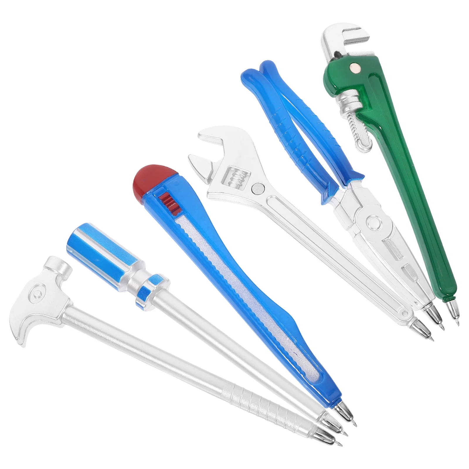 6pcs Fun Tool Ink Ballpoint Hardware Shaped Comfortable Grip Smooth Writing For Nurses Teachers Office School Plastic
6pcs Fun Tool Ink Ballpoint Hardware Shaped Comfortable Grip Smooth Writing For Nurses Teachers Office School Plastic