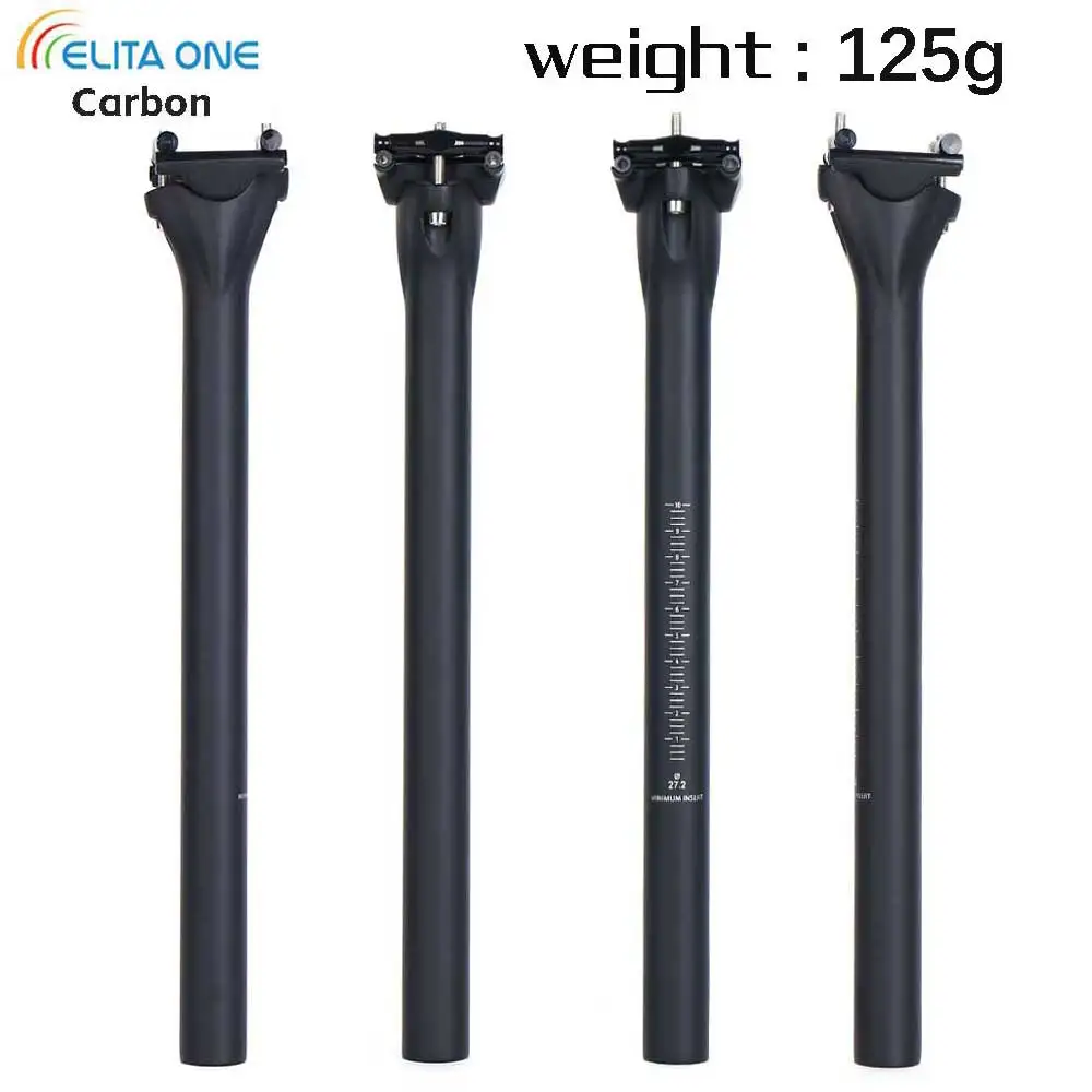 elitaone Bicycle Carbon Seat post 63C Ultralight 125g MTB/Road Bike Seat post 27.2/30.9/31.6mm
elitaone Bicycle Carbon Seat post 63C Ultralight 125g MTB/Road Bike Seat post 27.2/30.9/31.6mm
