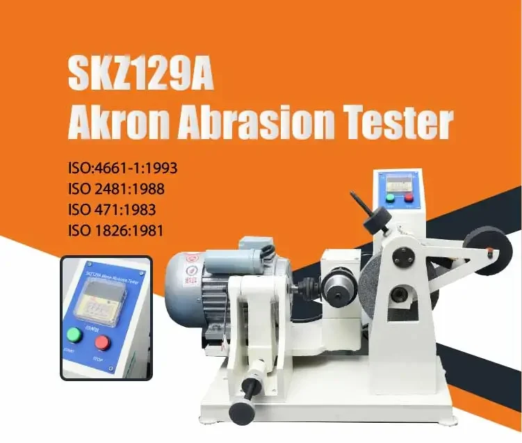 Износостойкостный испытательный прибор Akron SKZ129A (2026), соответствующий стандарту ISO:4661-1:1993
Износостойкостный испытательный прибор Akron SKZ129A (2026), соответствующий стандарту ISO:4661-1:1993