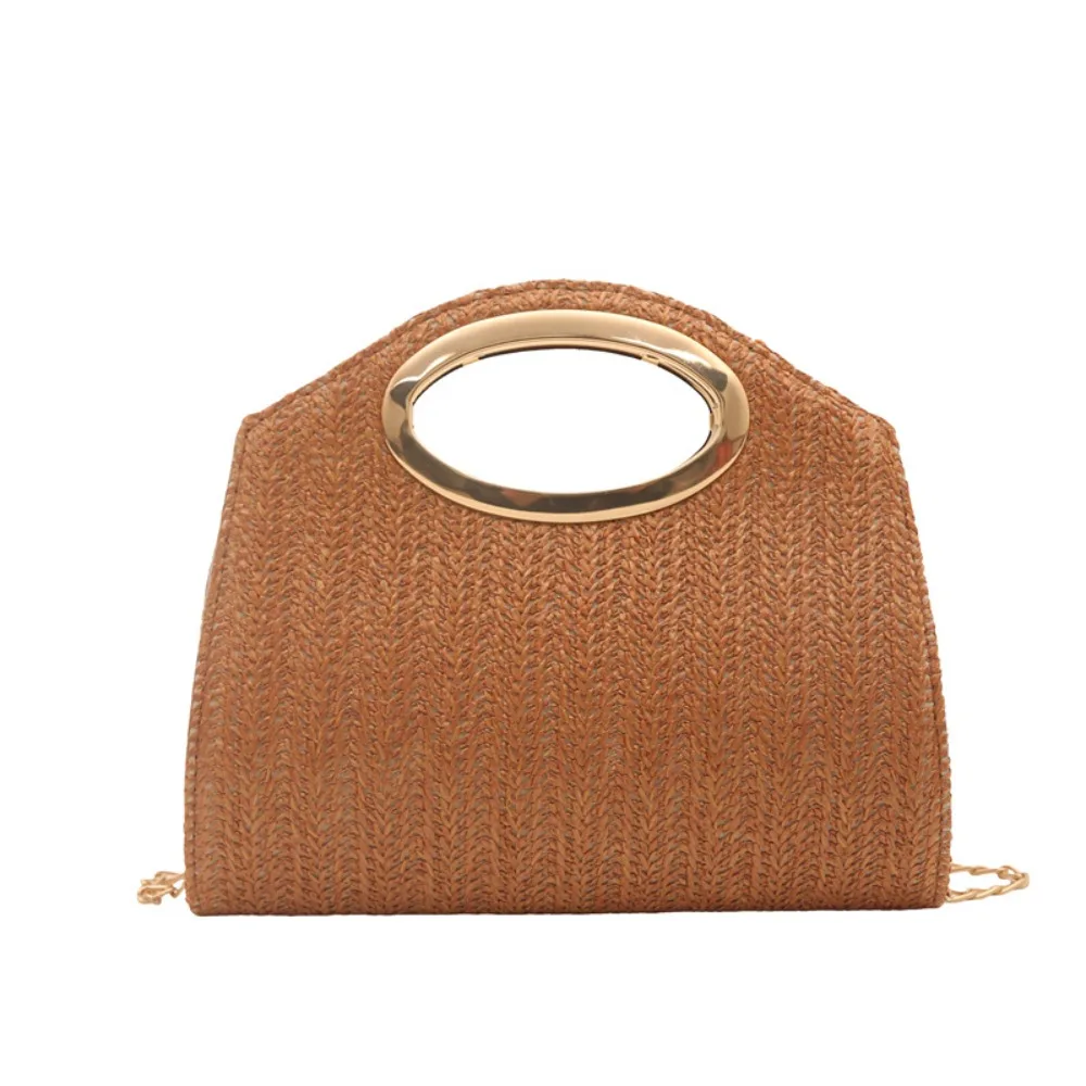 Fashion Large Capacity Straw Bag Grass Hollow Chain Crossbody Bag Shell Weave Woven Handbag Outdoor
Fashion Large Capacity Straw Bag Grass Hollow Chain Crossbody Bag Shell Weave Woven Handbag Outdoor