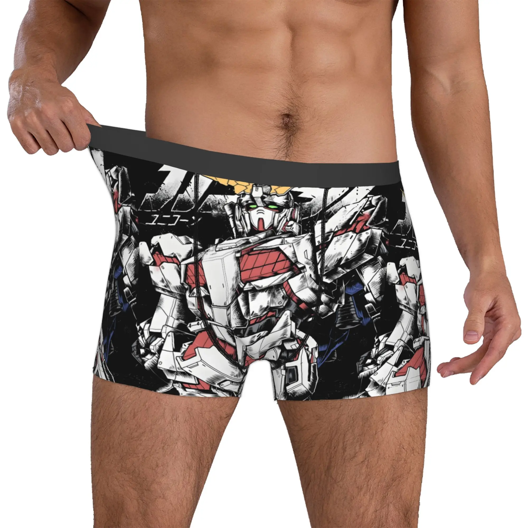 Customized Gundam Japan Manga Underwear Men Print Cool Boxer Briefs Shorts Panties Breathable Underpants
Customized Gundam Japan Manga Underwear Men Print Cool Boxer Briefs Shorts Panties Breathable Underpants