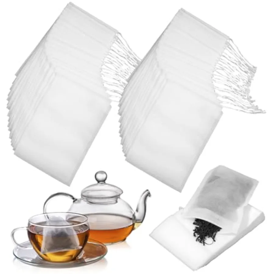 800 шт. 4x6 дюймов одноразовые фильтр-пакеты для чая с шнурком для листового чая, холодного заваривания, кофе, ледяного чая, специй, без беспорядка, дома, бр
800 шт. 4x6 дюймов одноразовые фильтр-пакеты для чая с шнурком для листового чая, холодного заваривания, кофе, ледяного чая, специй, без беспорядка, дома, бр