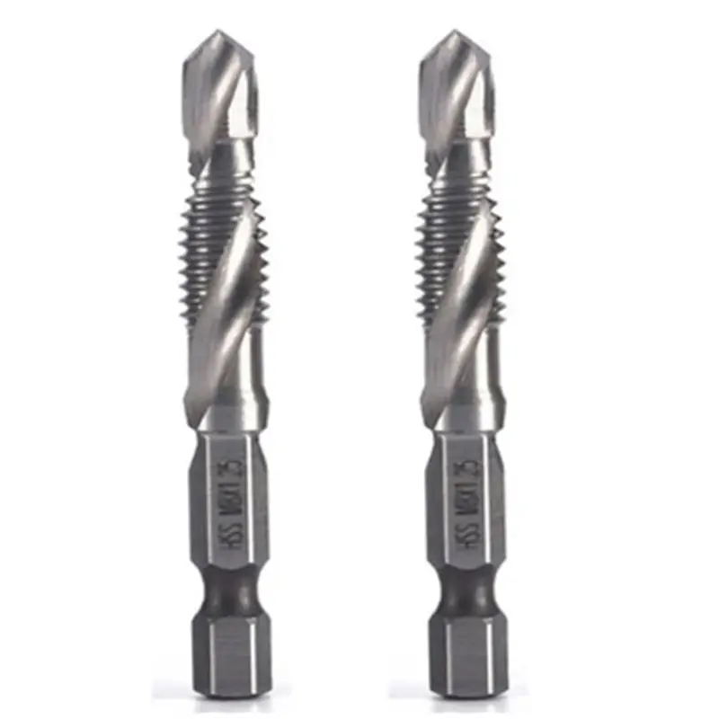 A84X-2Pcs M8X1.25Mm High-Speed Steel 4341 Titanium Plated Composite Tap Drill And Tap Integrated Machine Tap Open
A84X-2Pcs M8X1.25Mm High-Speed Steel 4341 Titanium Plated Composite Tap Drill And Tap Integrated Machine Tap Open