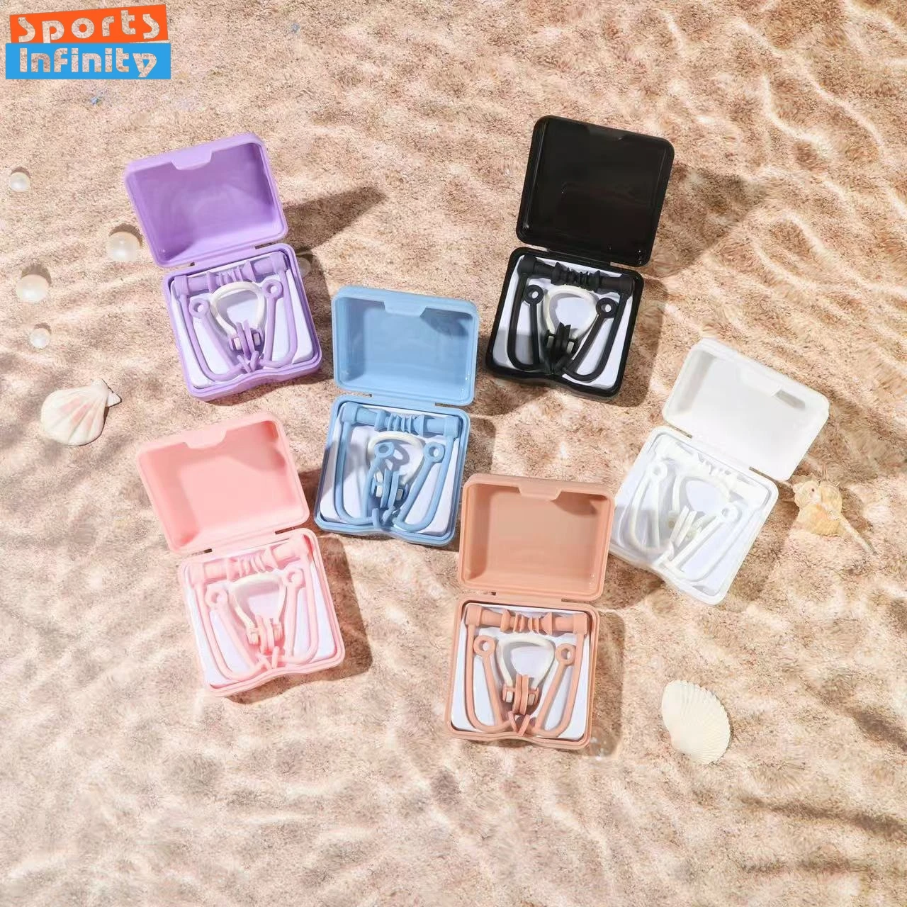 Silicone Nose Clip Earplug Set for Adult and Children's Universal Swimming Nose Clips Ear Clips Swimming Accessories for Adults
Silicone Nose Clip Earplug Set for Adult and Children's Universal Swimming Nose Clips Ear Clips Swimming Accessories for Adults