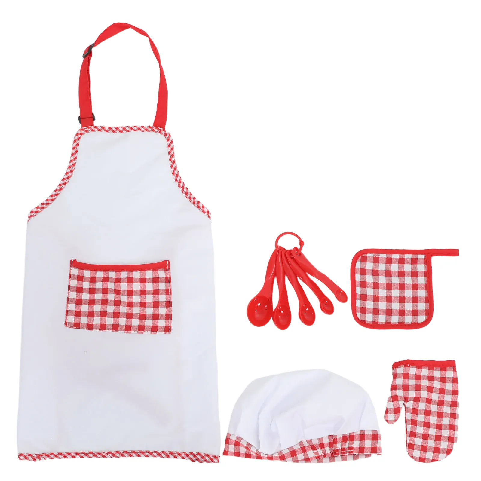 1Set Children Cooking Apron Set Bright Color Child Kitchen Apron Comfortable Hand Feel Adjustable Neck Strap Kids Baking Cooking
1Set Children Cooking Apron Set Bright Color Child Kitchen Apron Comfortable Hand Feel Adjustable Neck Strap Kids Baking Cooking