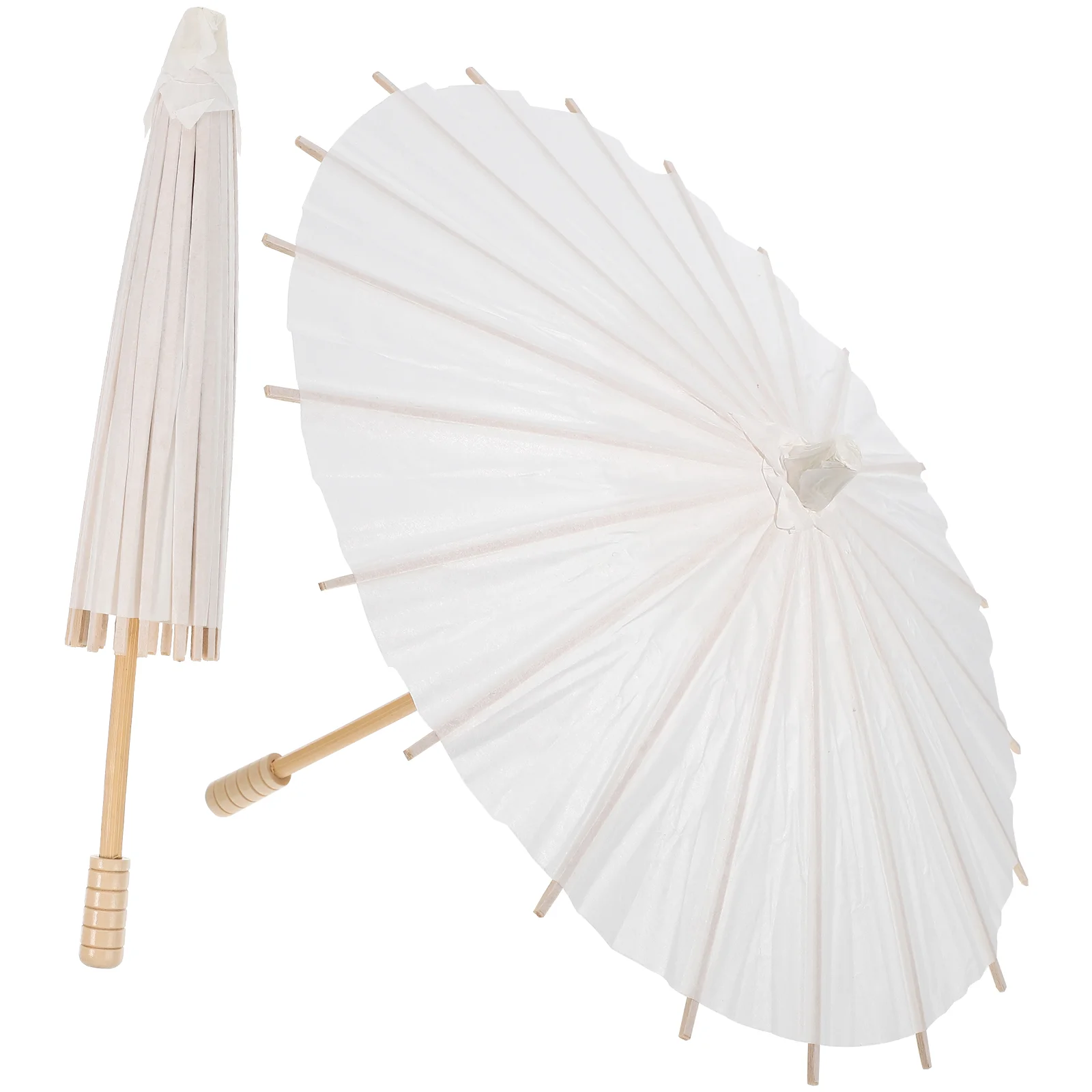 2 Pcs Blank Classic Umbrella Oiled Paper Retro Decor DIY Umbrellas Wedding Parasol White Wood Miss Car
2 Pcs Blank Classic Umbrella Oiled Paper Retro Decor DIY Umbrellas Wedding Parasol White Wood Miss Car