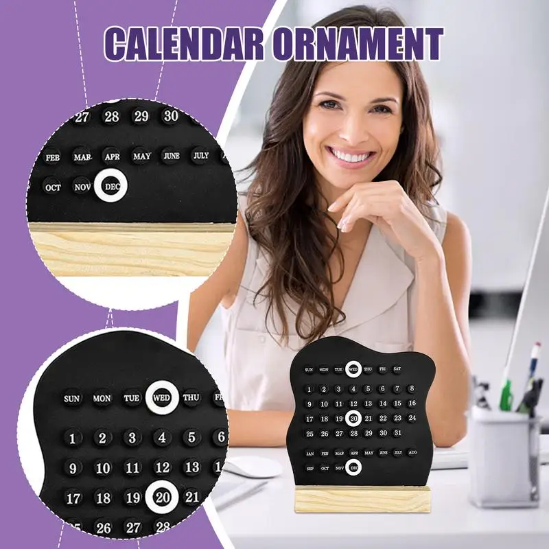 Perpetual Desk Calendar Perpetual Daily Calendar Desk Accessories Reusable Cute Decor Month Week Date Display Aesthetic
Perpetual Desk Calendar Perpetual Daily Calendar Desk Accessories Reusable Cute Decor Month Week Date Display Aesthetic