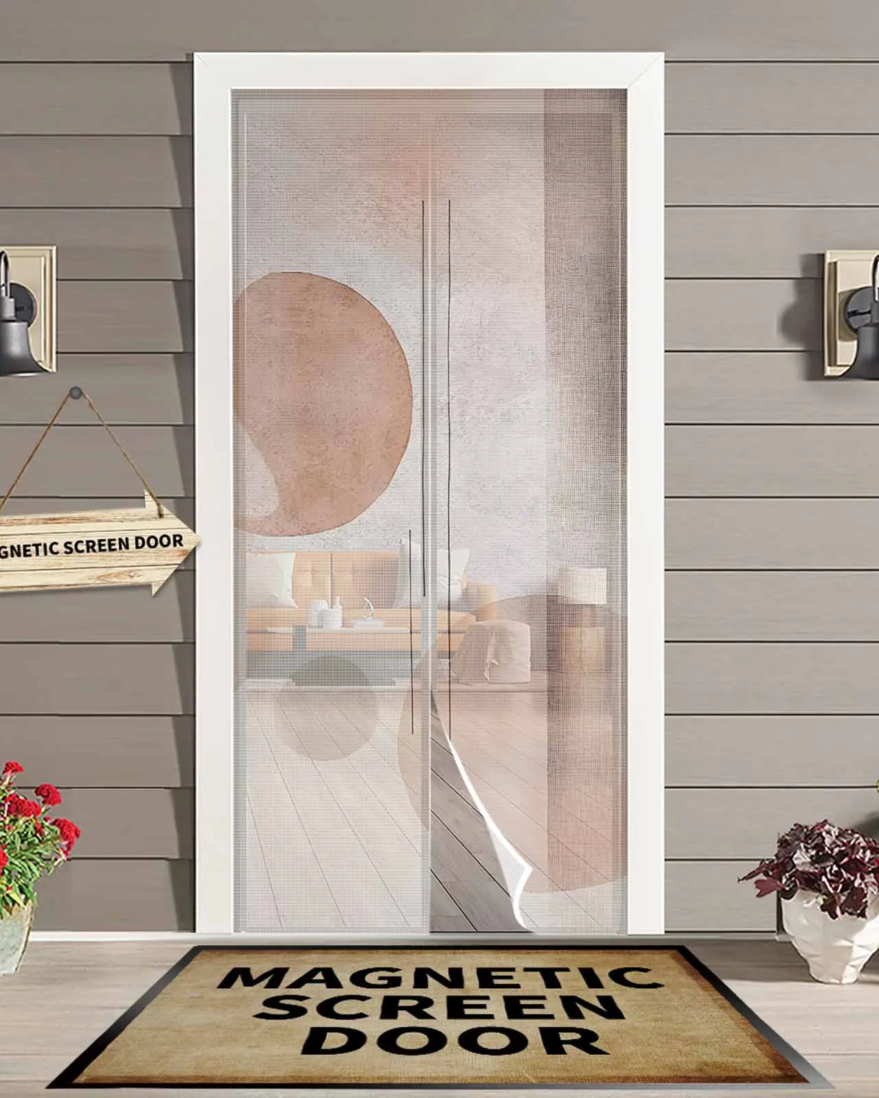 Minimalist Bohemian Color Block Magnetic Door Curtain Living Room Bedroom Home Anti-mosquito Screen Door Curtain
Minimalist Bohemian Color Block Magnetic Door Curtain Living Room Bedroom Home Anti-mosquito Screen Door Curtain