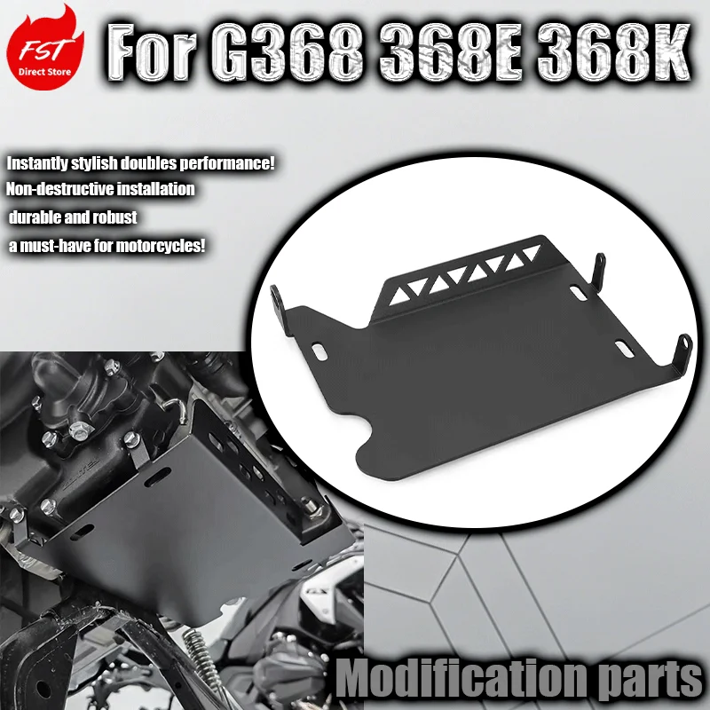For 368G/E/K motorcycle engine chassis guard, carbon steel anti-scuff modified chassis protective cover
For 368G/E/K motorcycle engine chassis guard, carbon steel anti-scuff modified chassis protective cover