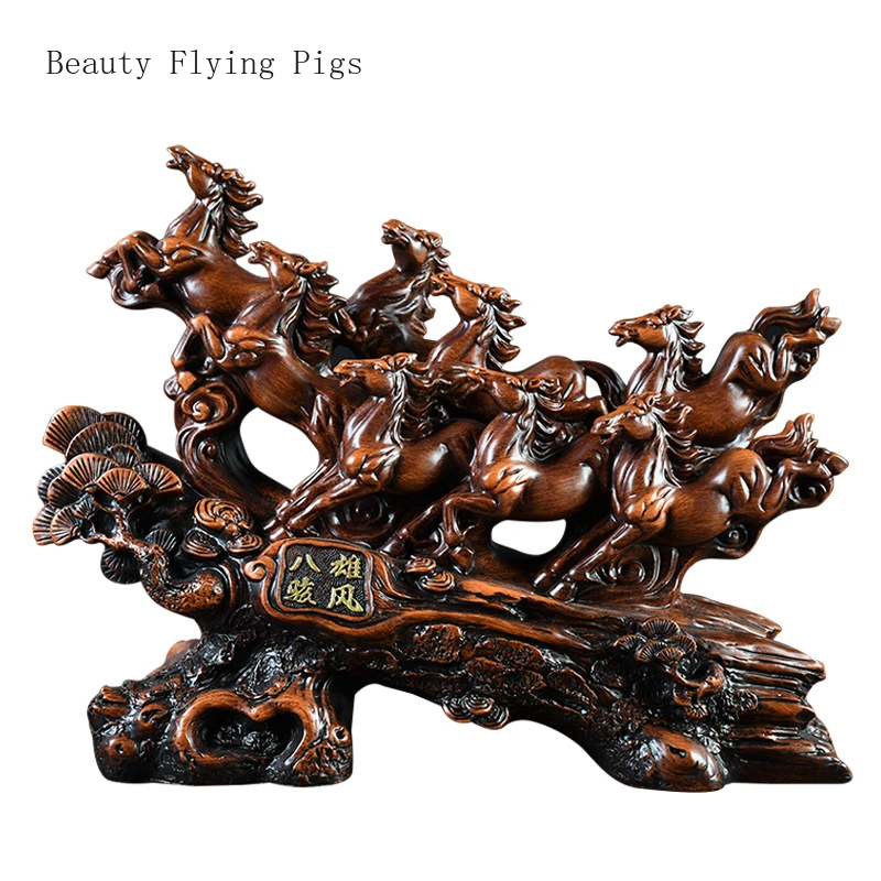 24x9x16cm small resin eight horse horse ornament handicraft housewarming gift feng shui Artificial Animal desk decoration
24x9x16cm small resin eight horse horse ornament handicraft housewarming gift feng shui Artificial Animal desk decoration