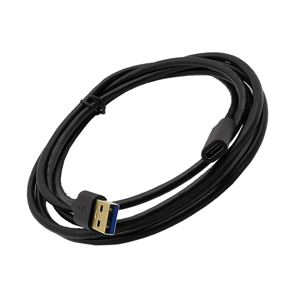 USB to USB Type-C Converter 1 Meter Gold Plated High Speed 5Gbps Data Charging Cable for Phone Tablet Laptop Desktop Computer
USB to USB Type-C Converter 1 Meter Gold Plated High Speed 5Gbps Data Charging Cable for Phone Tablet Laptop Desktop Computer