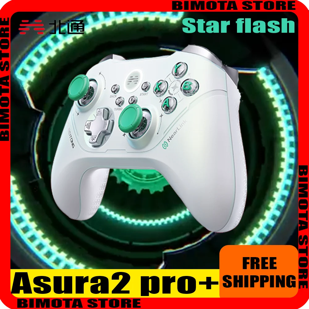 Betop Beitong Asura 2pro+ ALPS Game Controller Gamepad Hall Joystick Bluetooth Wireless For NS PC TV Steam Mobile Phone Custom
Betop Beitong Asura 2pro+ ALPS Game Controller Gamepad Hall Joystick Bluetooth Wireless For NS PC TV Steam Mobile Phone Custom