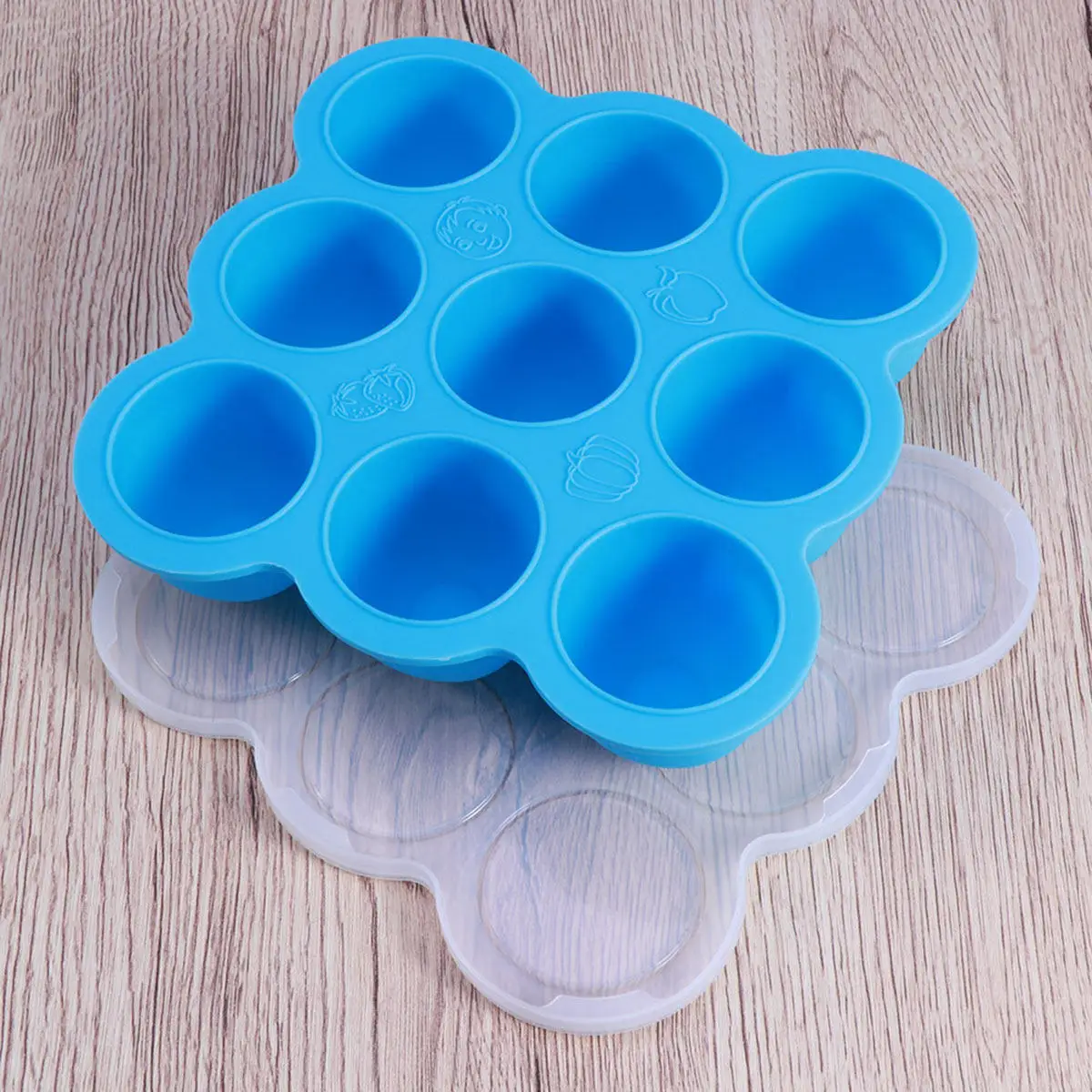 9 Lattice Silicone Baby Food Containers Freezer Safe Airtight Watertight Crisper Tray for Infant Puree Storage Easy-Clean
9 Lattice Silicone Baby Food Containers Freezer Safe Airtight Watertight Crisper Tray for Infant Puree Storage Easy-Clean