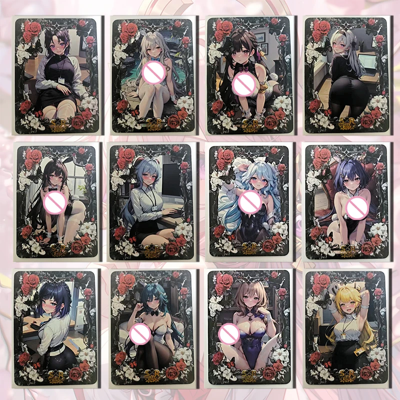 НОВОЕ аниме «История богини» ACG Sexy SR Card Furina Ganyu Clorinde Kochou Shinobu Yelan коллекция игрушек для мальчиков, подарки на день рождения и Рождество
НОВОЕ аниме «История богини» ACG Sexy SR Card Furina Ganyu Clorinde Kochou Shinobu Yelan коллекция игрушек для мальчиков, подарки на день рождения и Рождество