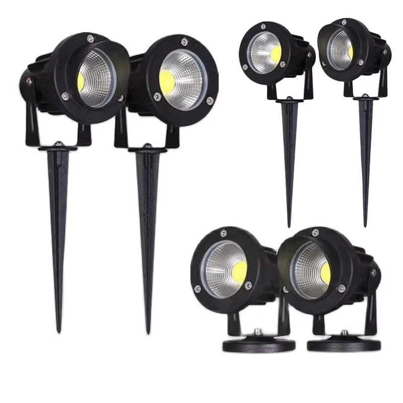 IP65 Waterproof LED Lawn Lamp AC220V110VDC24V12V 7W10W12W Landscape Spike Path Spotlights for Garden Decoration
IP65 Waterproof LED Lawn Lamp AC220V110VDC24V12V 7W10W12W Landscape Spike Path Spotlights for Garden Decoration