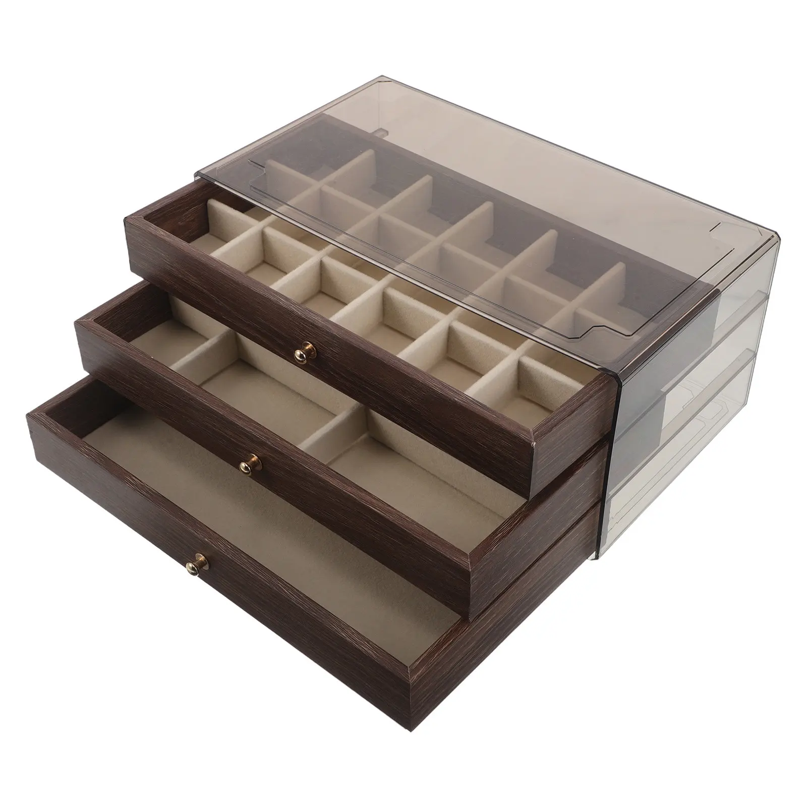 Винтажная деревянная шкатулка для украшений 23.50x13.50x10.50см, ретро-органайзер для мелочей, 3-слойное хранилище для колец, ожерелий, серег, для женщин
Винтажная деревянная шкатулка для украшений 23.50x13.50x10.50см, ретро-органайзер для мелочей, 3-слойное хранилище для колец, ожерелий, серег, для женщин