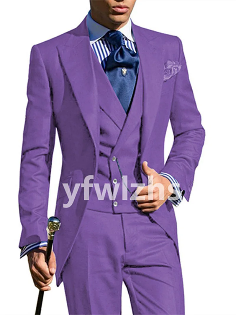 Customized Men's Suit Peak Lapel Groom Tuxedos Jacket Blazers Halloween Costume Elegant For Luxury Man Suit's For Wedding 51115
Customized Men's Suit Peak Lapel Groom Tuxedos Jacket Blazers Halloween Costume Elegant For Luxury Man Suit's For Wedding 51115