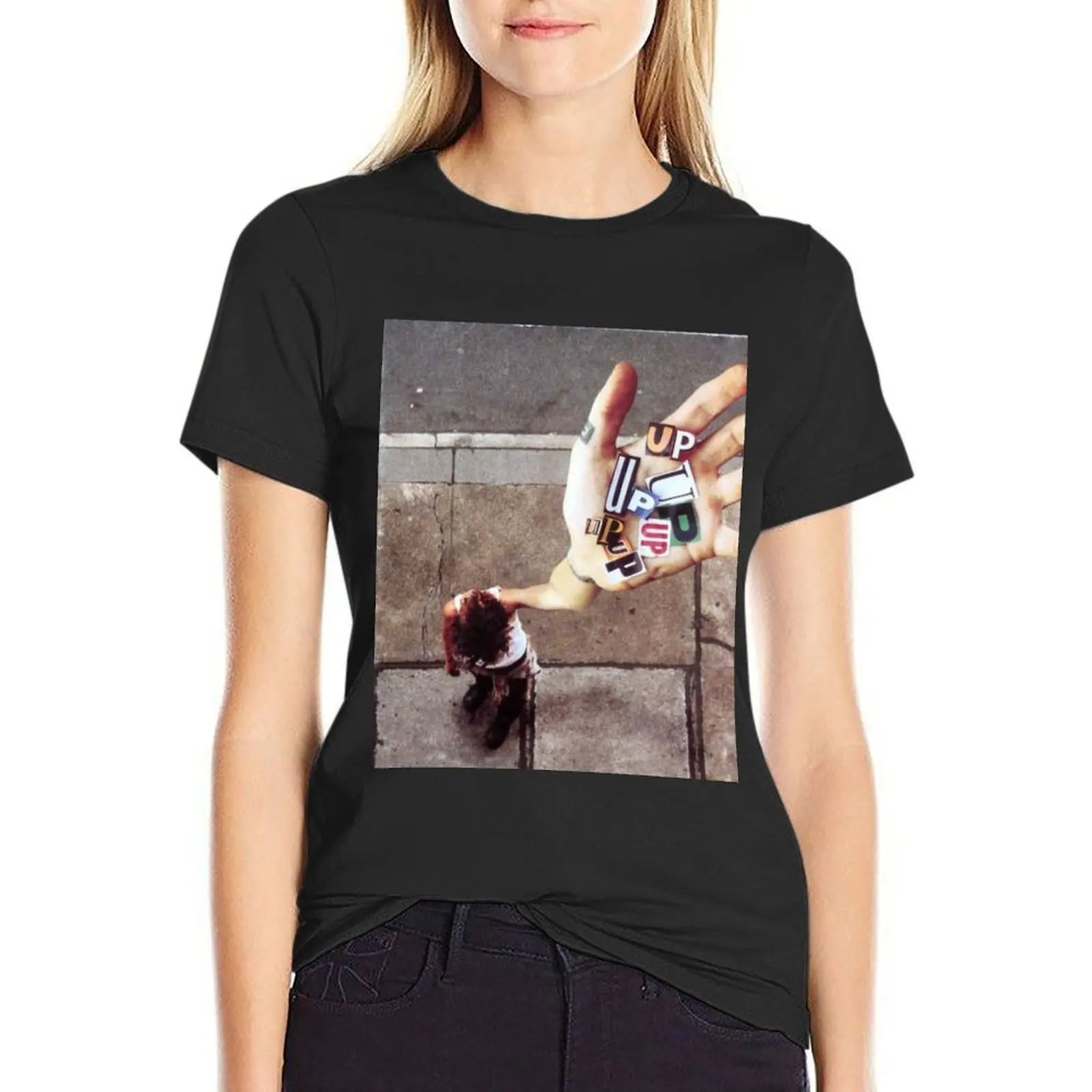 Up up up T-Shirt blanks plus size tops animal prinfor hippie clothes plus size t shirts for Women loose fit
Up up up T-Shirt blanks plus size tops animal prinfor hippie clothes plus size t shirts for Women loose fit