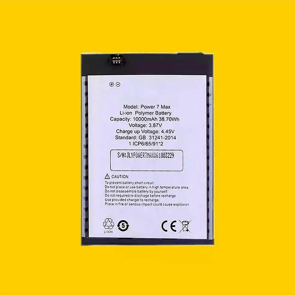 Премиальная замена 10000 мАч для Umi Umidigi Power 7 Max Power7 7 Max аккумулятор мобильного телефона высокой емкости
Премиальная замена 10000 мАч для Umi Umidigi Power 7 Max Power7 7 Max аккумулятор мобильного телефона высокой емкости