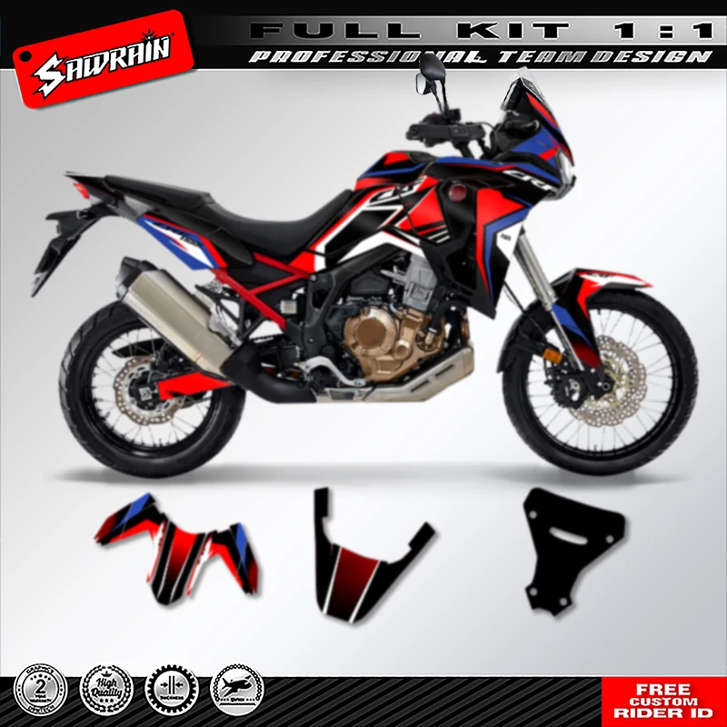 Sawrain Custom Team Graphics Decals Kits For AFRICA TWIN CRF 1100L 2020 2021 2022 Motorcycle Sticker s
Sawrain Custom Team Graphics Decals Kits For AFRICA TWIN CRF 1100L 2020 2021 2022 Motorcycle Sticker s