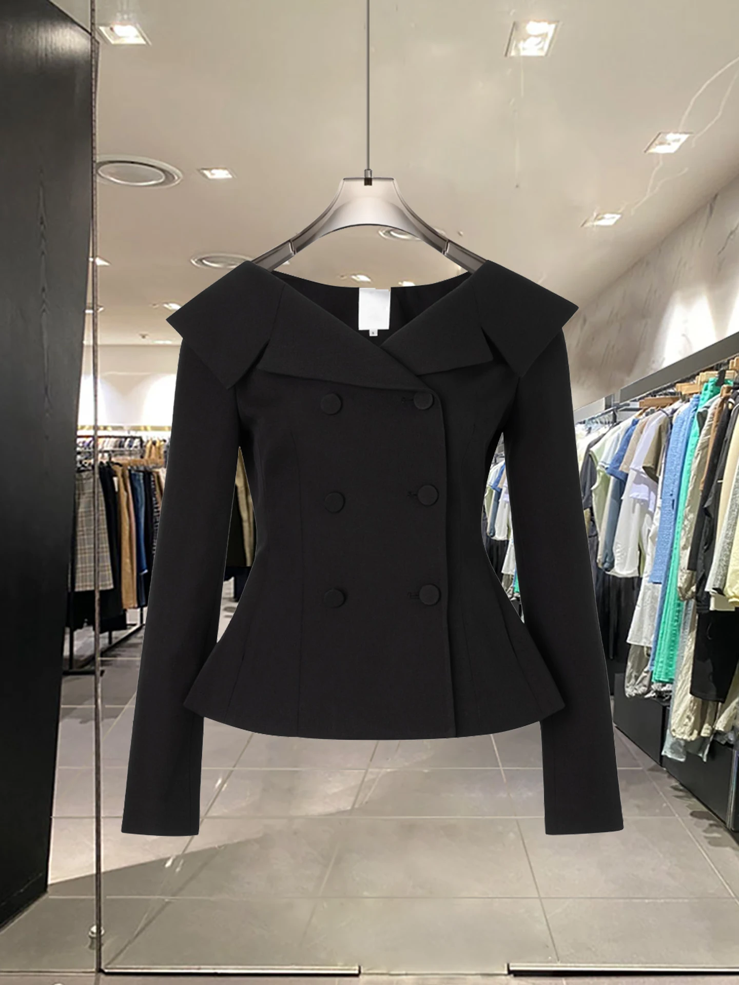 Утягивающий костюм-юбка миди с высокой талией, женский костюм Ele Sle, осенняя мода, верхняя одежда, пальто, повседневное пальто для поездок на работу, Long Sve Doubl...
Утягивающий костюм-юбка миди с высокой талией, женский костюм Ele Sle, осенняя мода, верхняя одежда, пальто, повседневное пальто для поездок на работу, Long Sve Doubl...