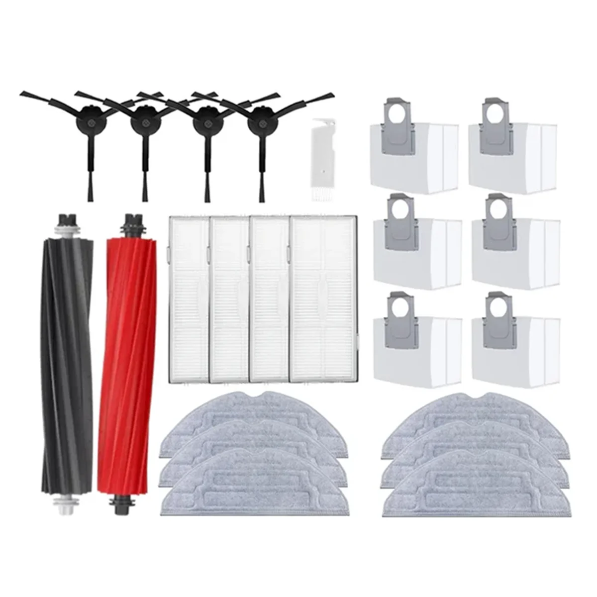 For Roborock S8 S8 Pro Ultra S8+ Robot Vacuum Spare Parts Main Side Brush Mop Cloths HEPA Filters Dust Bags Accessories
For Roborock S8 S8 Pro Ultra S8+ Robot Vacuum Spare Parts Main Side Brush Mop Cloths HEPA Filters Dust Bags Accessories