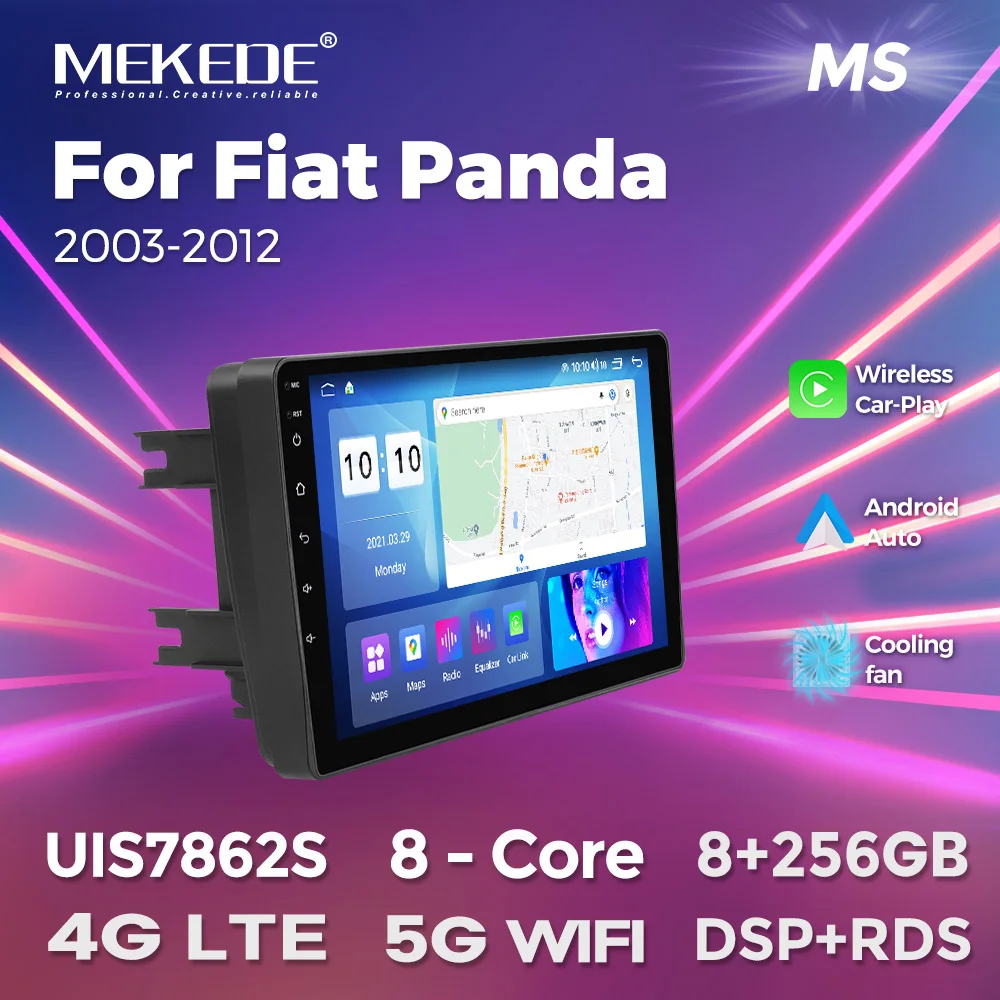 MEKEDE UIS7862S Intelligent car audio system 7862 8-Core DSP Car Radio Autoradio Multimedia Player For Fiat Panda 169 2003-2012
MEKEDE UIS7862S Intelligent car audio system 7862 8-Core DSP Car Radio Autoradio Multimedia Player For Fiat Panda 169 2003-2012