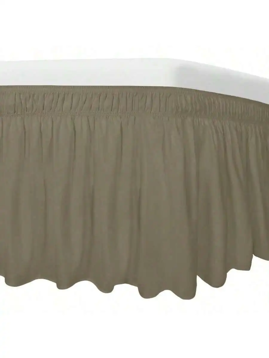 Bed Skirt Twin Full Size 14 Inch Drop Adjustable Elastic Fitted Bedskirt White
Bed Skirt Twin Full Size 14 Inch Drop Adjustable Elastic Fitted Bedskirt White