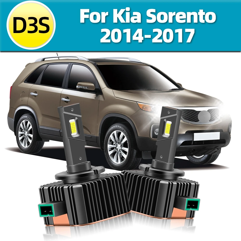 Roadsun D3S LED Car Headlights HID to Turbo 35000LM CSP Bulbs High Power 110W Plug&Play 12V For Kia Sorento 2014 2015 2016 2017
Roadsun D3S LED Car Headlights HID to Turbo 35000LM CSP Bulbs High Power 110W Plug&Play 12V For Kia Sorento 2014 2015 2016 2017