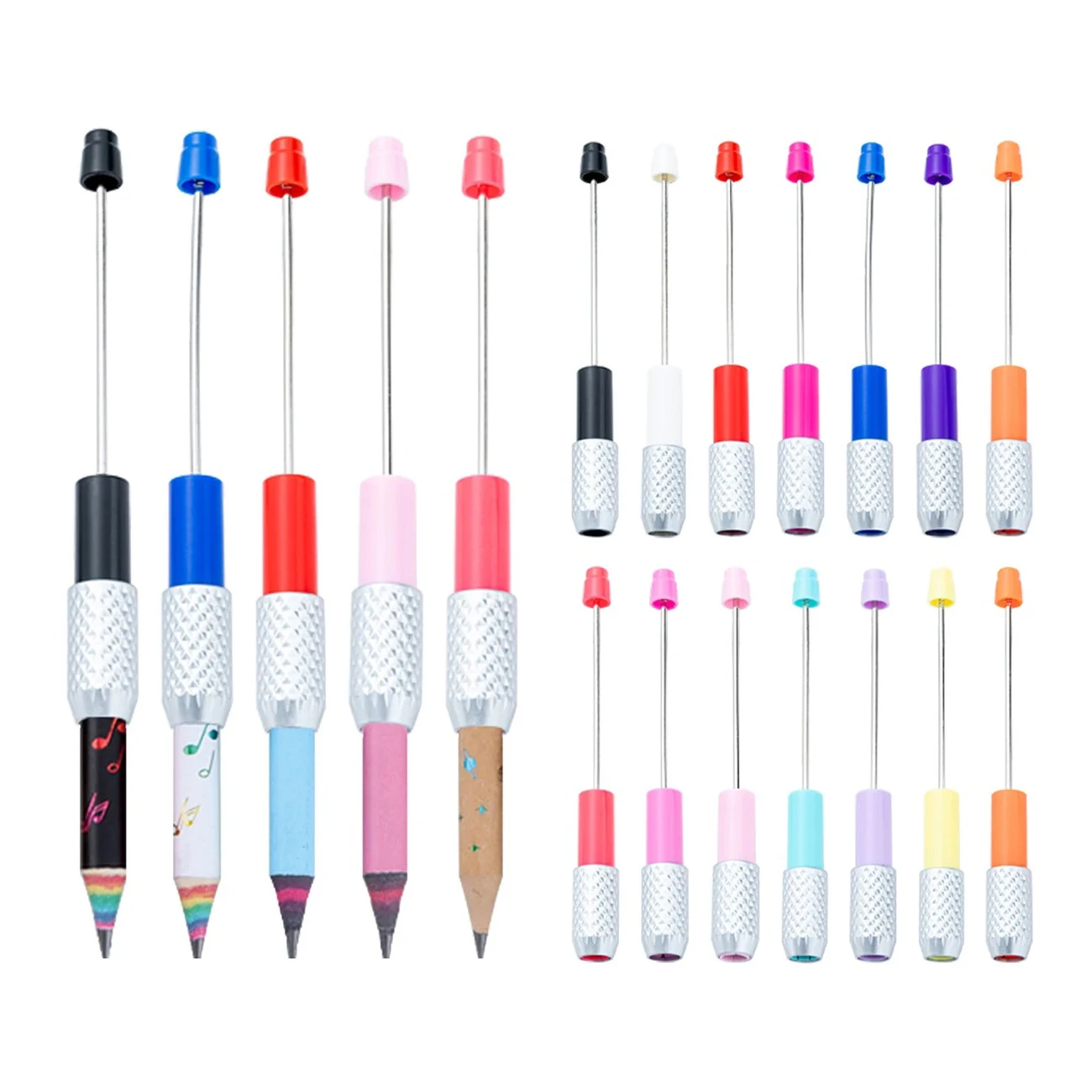 10pcs DIY Beaded Pencil Extender Multicolor Plastic Pencil Extender for Students To Write and Draw Sketches.
10pcs DIY Beaded Pencil Extender Multicolor Plastic Pencil Extender for Students To Write and Draw Sketches.