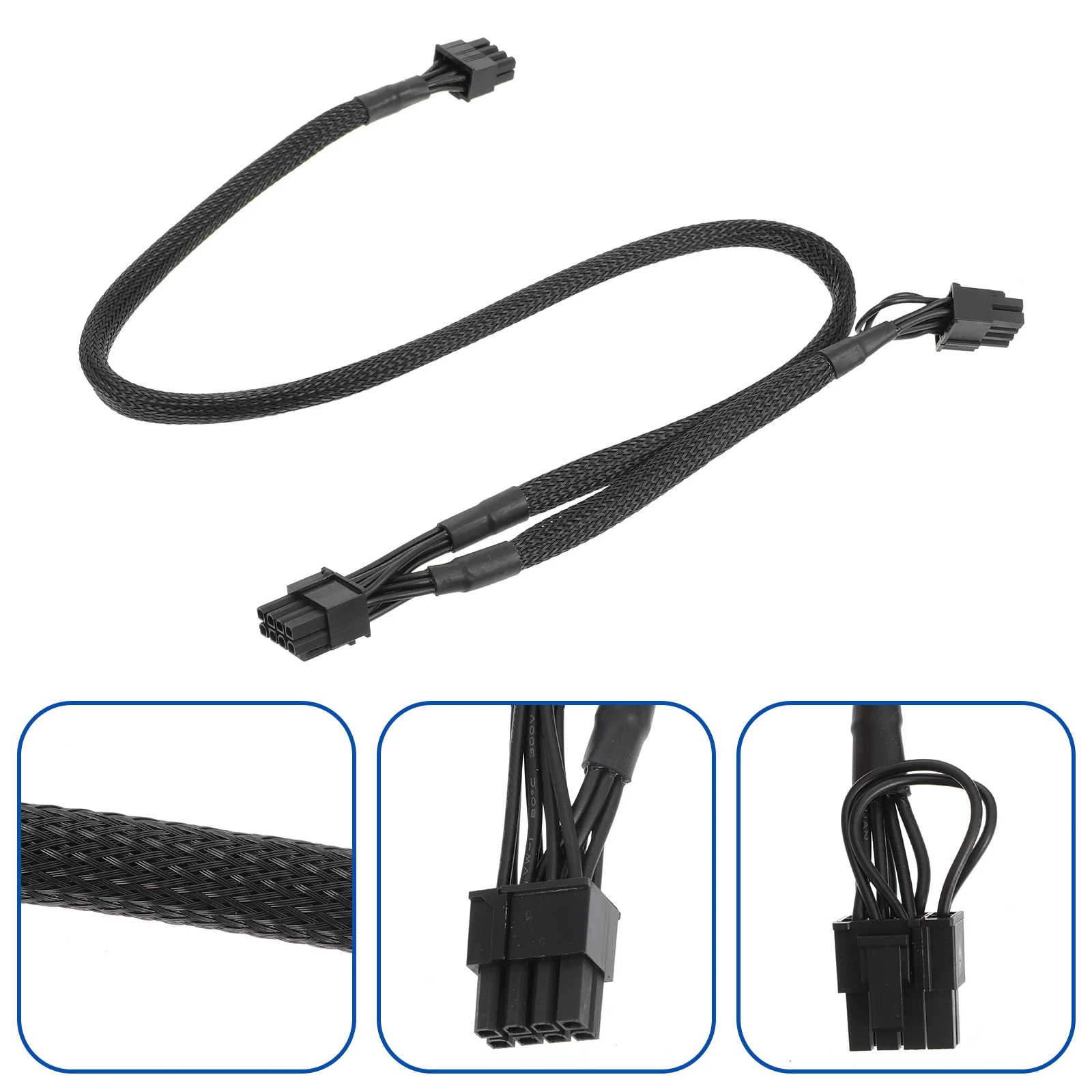 Professional Copper Power Cable 8Pin 6Pin For Graphics Cards Strong Conductivity Stable Supply Adapter Connector Computer Cables
Professional Copper Power Cable 8Pin 6Pin For Graphics Cards Strong Conductivity Stable Supply Adapter Connector Computer Cables