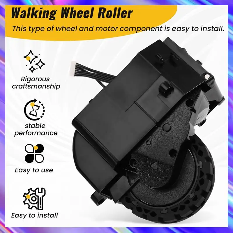 BAAD Vacuum Wheel Motor For Roidmi EVA Self-Cleaning Emptying Robot Vacuum SDJ06RM Spare Parts Vacuum Drive Wheels L+R
BAAD Vacuum Wheel Motor For Roidmi EVA Self-Cleaning Emptying Robot Vacuum SDJ06RM Spare Parts Vacuum Drive Wheels L+R