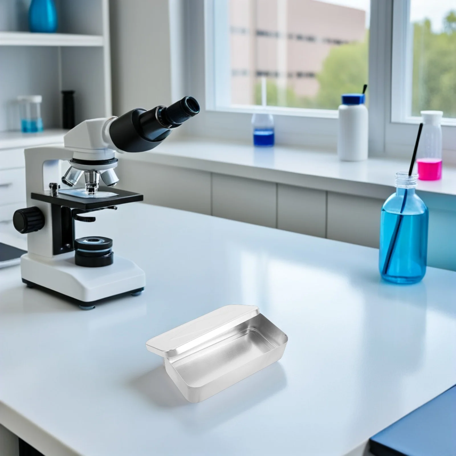 6Pcs Aluminium Surgical Instrument Box Sterilization Tray for Small Lab Tools Puncture Resistant Lid Home Healthcare Safety
6Pcs Aluminium Surgical Instrument Box Sterilization Tray for Small Lab Tools Puncture Resistant Lid Home Healthcare Safety