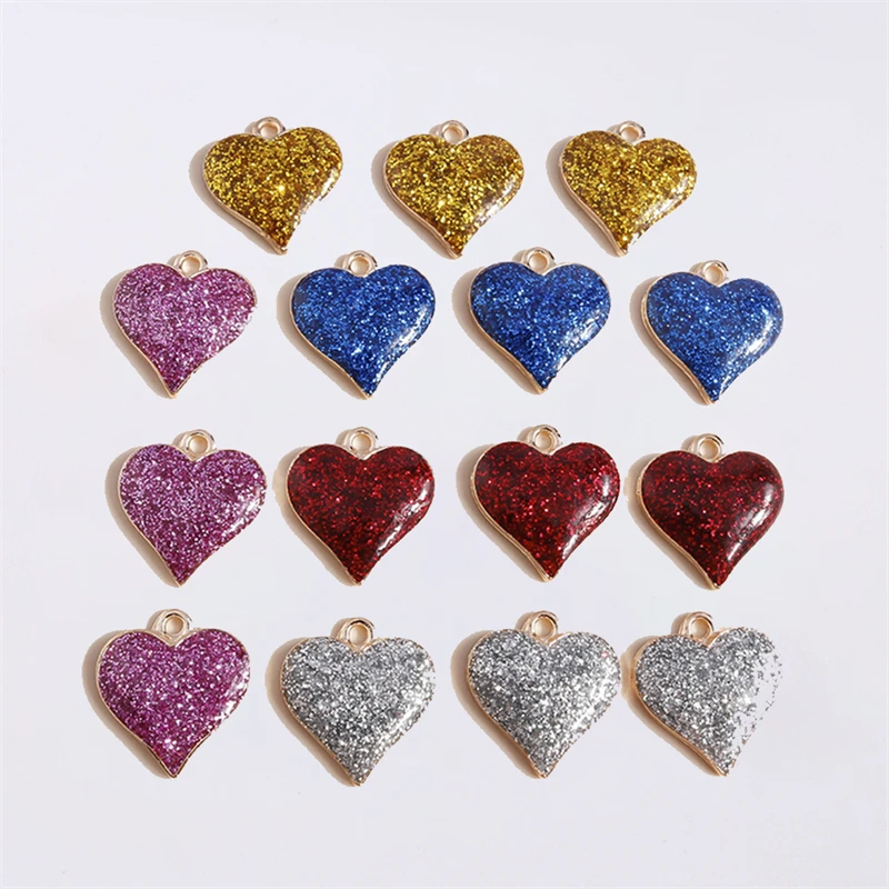 Duarte 20Pcs/Lot Cute Enamel Love Heart Charms Pendants for Jewelry Making Drop Earrings Necklaces Bracelets DIY Crafts Supplies
Duarte 20Pcs/Lot Cute Enamel Love Heart Charms Pendants for Jewelry Making Drop Earrings Necklaces Bracelets DIY Crafts Supplies