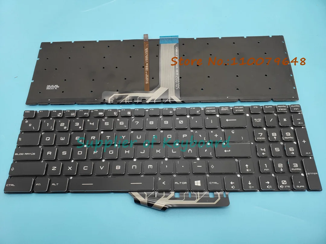 NEW For MSI GS60 GS70 GE62 GE72VR 7RF GT72 MS-16J1 MS-16J2 MS-1781 Laptop Latin Spanish Keyboard White/Red Backlit
NEW For MSI GS60 GS70 GE62 GE72VR 7RF GT72 MS-16J1 MS-16J2 MS-1781 Laptop Latin Spanish Keyboard White/Red Backlit