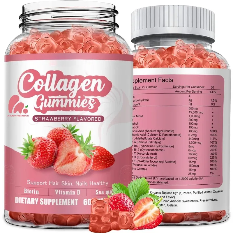 Коллаген 15000мкг биотин и 1000мг ирландские водоросли, коллаген для волос, кожи, ногтей и суставов, антивозрастной 
Коллаген 15000мкг биотин и 1000мг ирландские водоросли, коллаген для волос, кожи, ногтей и суставов, антивозрастной