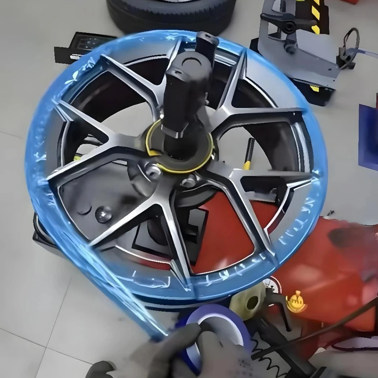 1pc Blue PE Wheel Rim Protector Film No-Residue Adhesive Aluminum Alloy Door & Window Self-Adhesive Tape Car Repair Patch Tool
1pc Blue PE Wheel Rim Protector Film No-Residue Adhesive Aluminum Alloy Door & Window Self-Adhesive Tape Car Repair Patch Tool