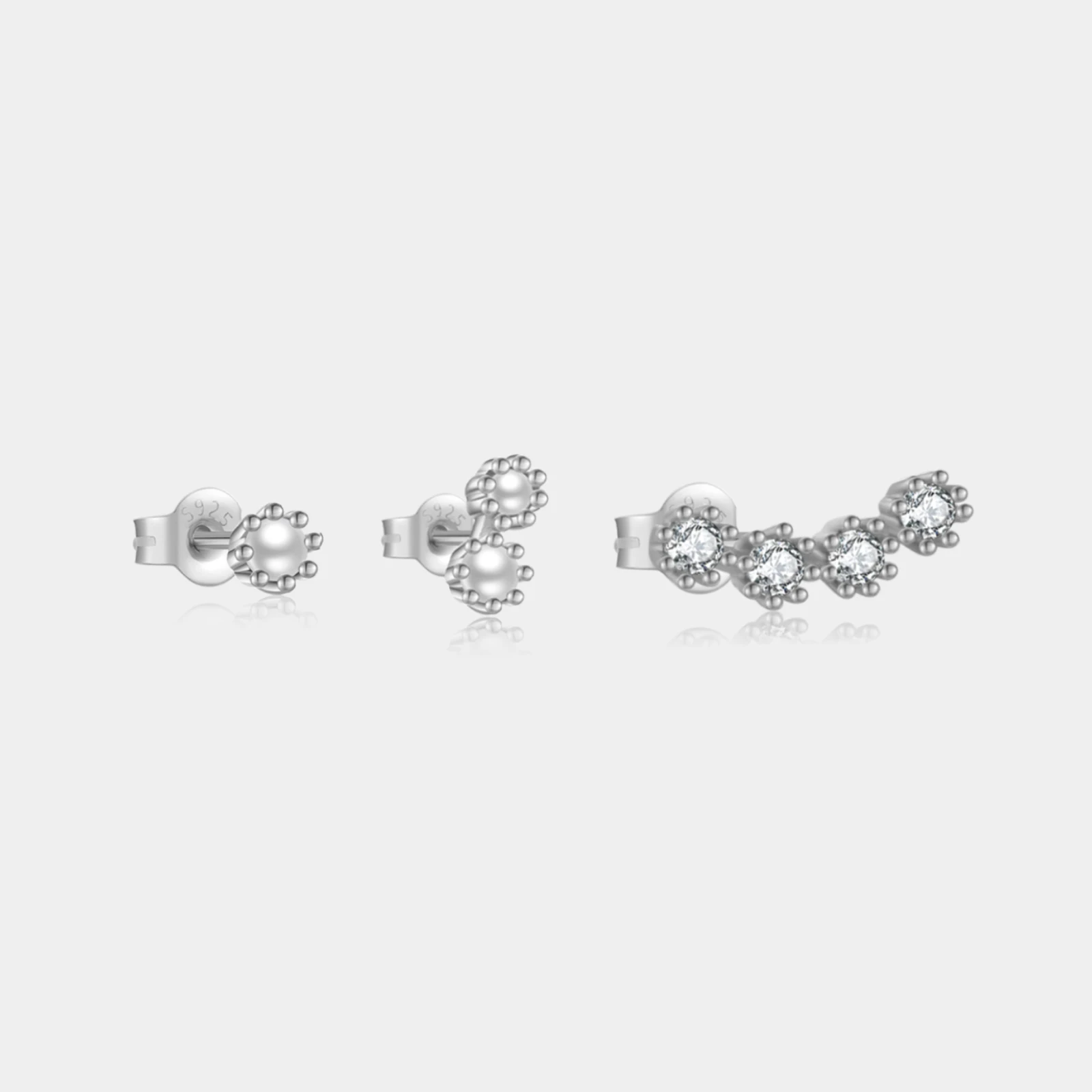 VEWANT Women 100% 925 Sterling Silver Clear Zircon 3 Pieces/Set Stud Earring Clips 2024 Fine Luxury Wedding Party Jewelry
VEWANT Women 100% 925 Sterling Silver Clear Zircon 3 Pieces/Set Stud Earring Clips 2024 Fine Luxury Wedding Party Jewelry