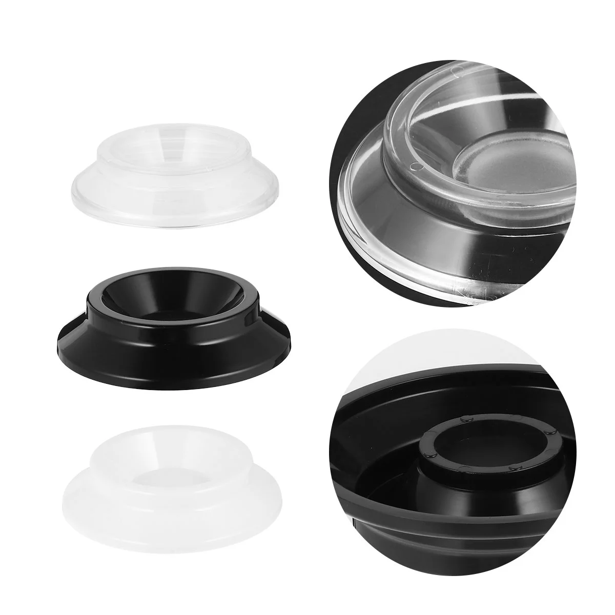 12 Pcs Non-slip Mat Black Piano Feet Pads Plastic Cups Coaster Transparent Leg Abs
12 Pcs Non-slip Mat Black Piano Feet Pads Plastic Cups Coaster Transparent Leg Abs