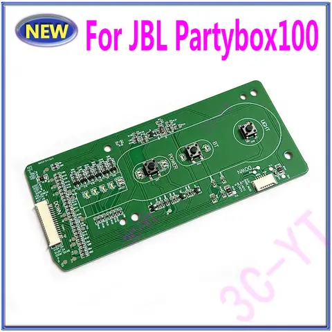 1 peça novo teclado de placa de botão interruptor chave para jbl partybox100 partybox 100