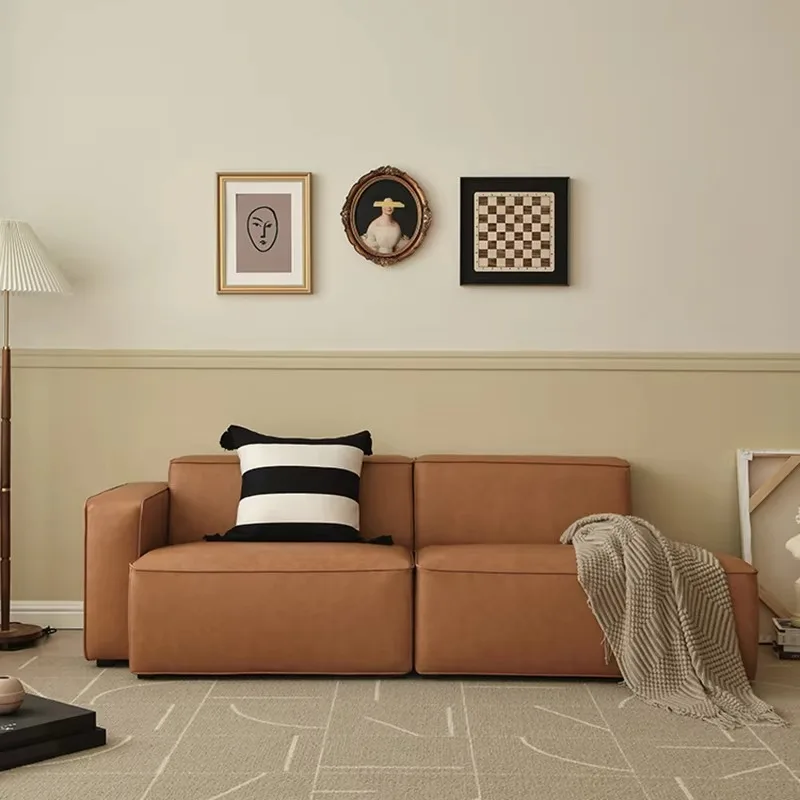 Design Light Luxury Sofa Leather Waterproof Corner Loveseat Sofa Retro 3 Seats Reading Muebles Para Salas Modernos Furniture
Design Light Luxury Sofa Leather Waterproof Corner Loveseat Sofa Retro 3 Seats Reading Muebles Para Salas Modernos Furniture